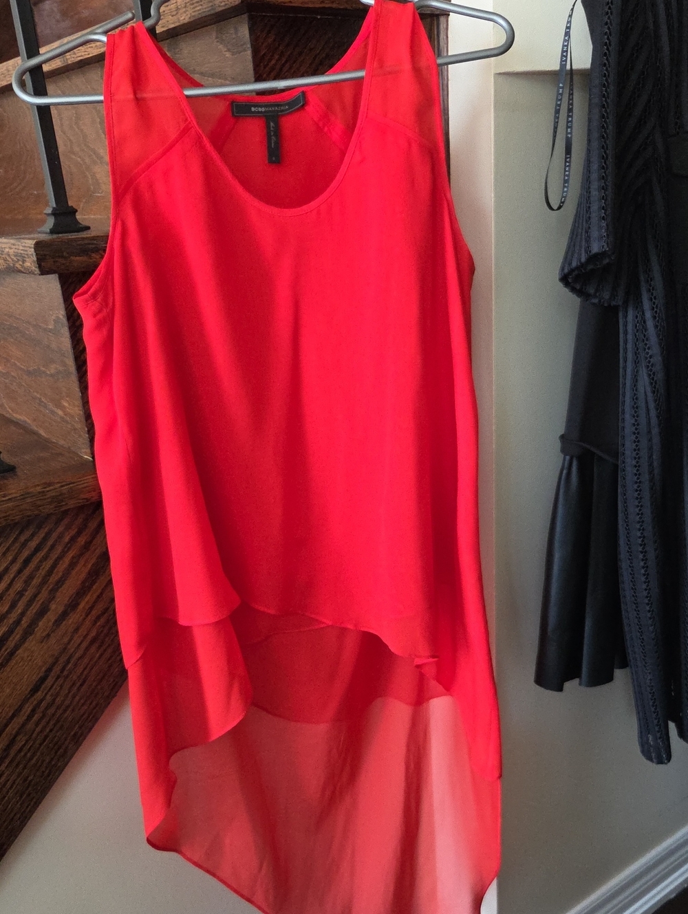 BCBGMaxAzria Asymmetrical Top